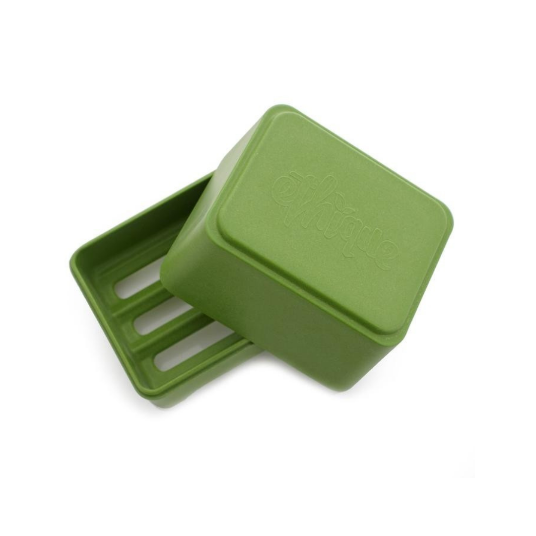 ETHIQUE Bamboo & Cornstarch Shower Container Green-0
