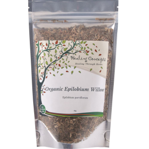 Healing Concepts Organic Epilobium Willow Tea 50g BB Dec 26 No Refund