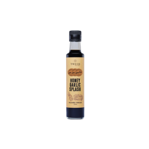 Tweed Real Food Honey Garlic Splash Balsamic Vinegar 250ml BB Nov 26 (No Refund)